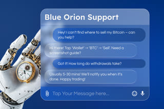 Customer support and assistance for crypto at Dawn Vermovale